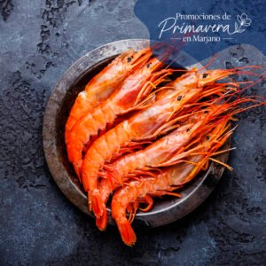 LANGOSTINO ENTERO CON CABEZA GRANDE 250 GR