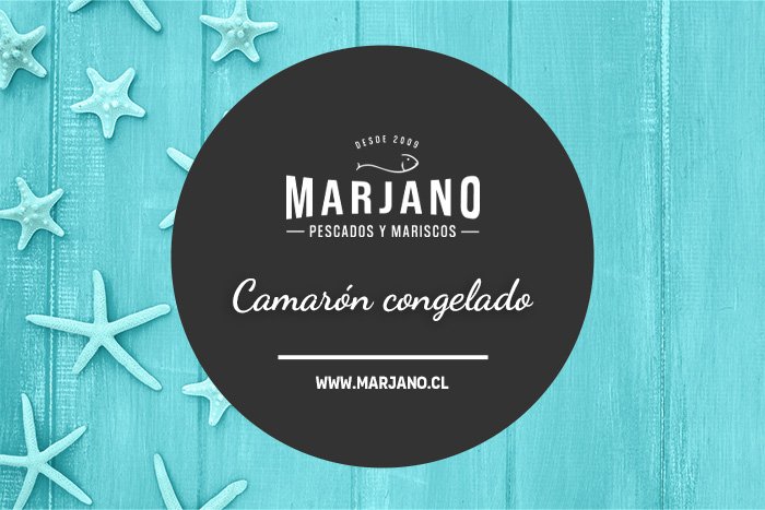 Camarón congelado