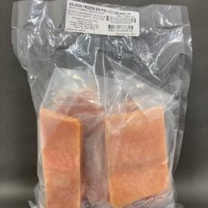 SALMÓN SIN PIEL PORCIONADO COLAS 1 KG