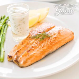 SALMÓN PORCIONADO CON PIEL COLAS 1 KG