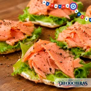 SALMÓN RECORTE AHUMADO AL CALOR PIMIENTA 500 GR