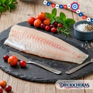 MERLUZA AUSTRAL FILETE 700 GR ($11.900 EL KILO)