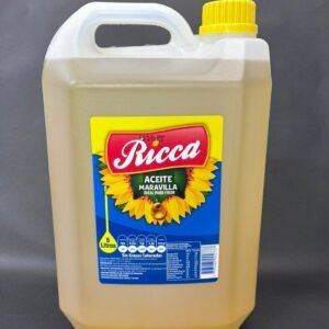 Aceite Maravilla Para Freir (5 litros) Caja 4 unidades