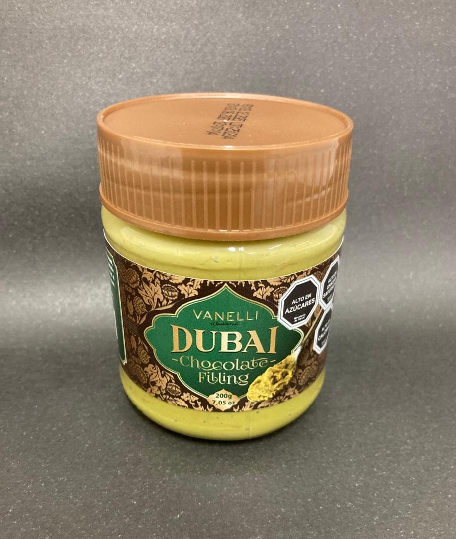 CREMA DE PISTACHO 200 GR VANELLI DUBAI