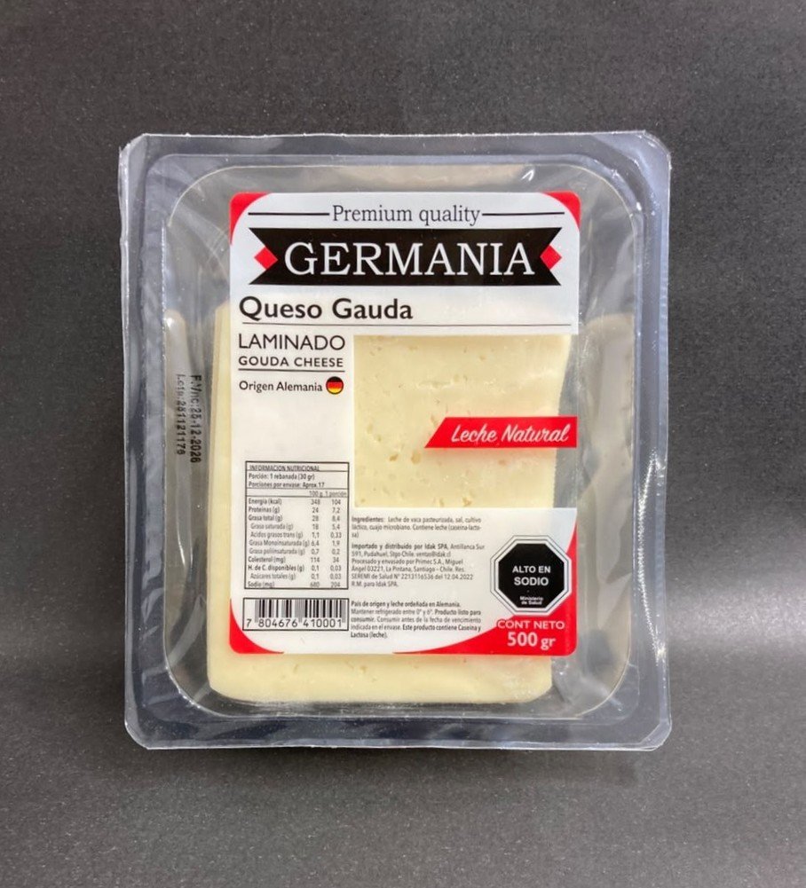 QUESO GAUDA 500 GR
