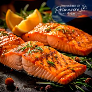 Salmón Con Piel Porcionado bolsa 5 kilos