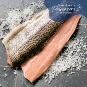 SALMON FILETE CON PIEL INDUSTRIAL PACK 3 KILOS ($35.700)